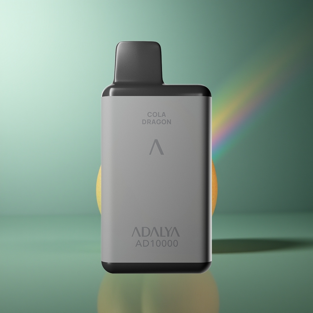 Wholesale Lithuania Adalya AD 10000 Pufų Vienkartinės Elektroninės Cigaretės Mėta Taškas Space Gray USB-C