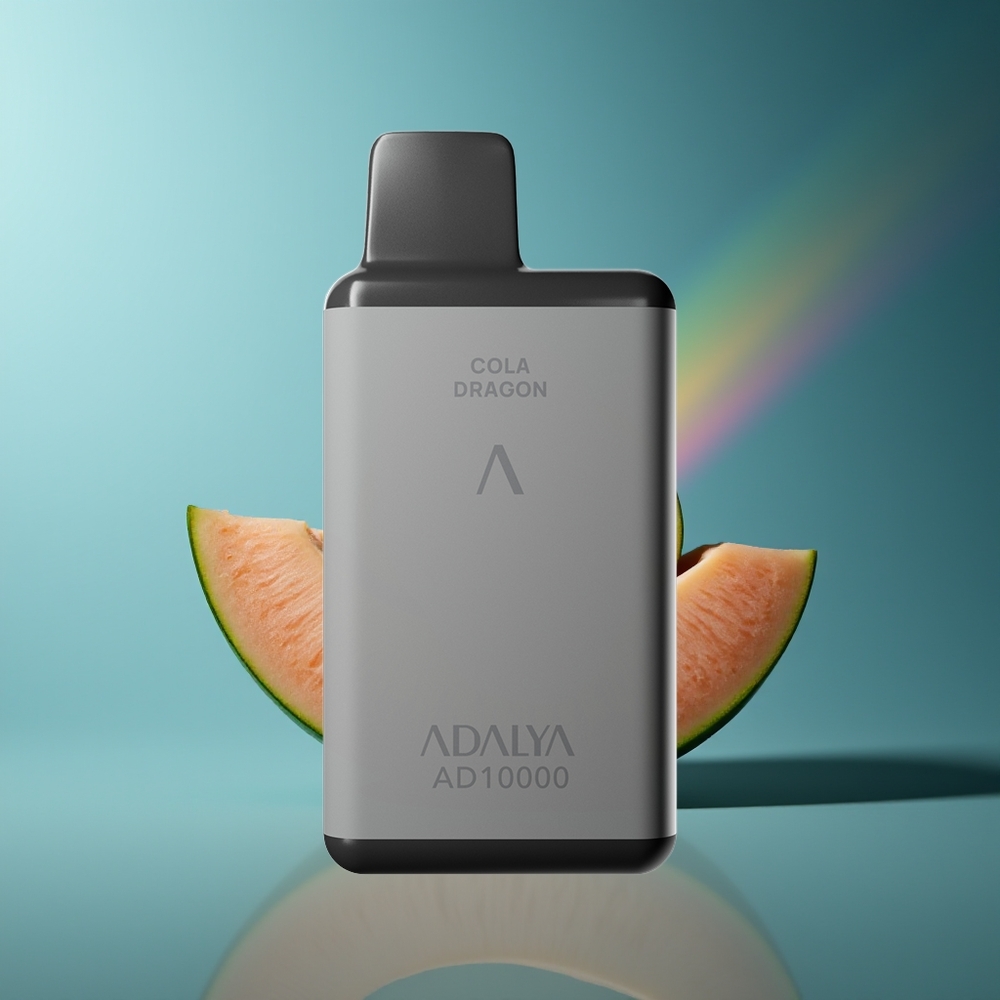 Wholesale Lithuania Adalya AD 10000 Puffs Vienkartinės Elektroninės Cigaretės Mėlynasis Melionas 650 mAh USB-C