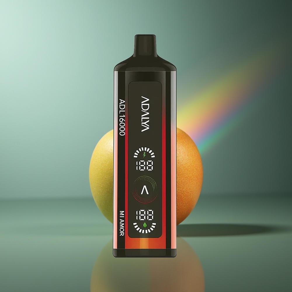 Wholesale Lithuania Adalya ADL 16000 PRO Puffs Vienkartinės Elektroninės Cigaretės Mi Amor 16000 Kvapai USB-C