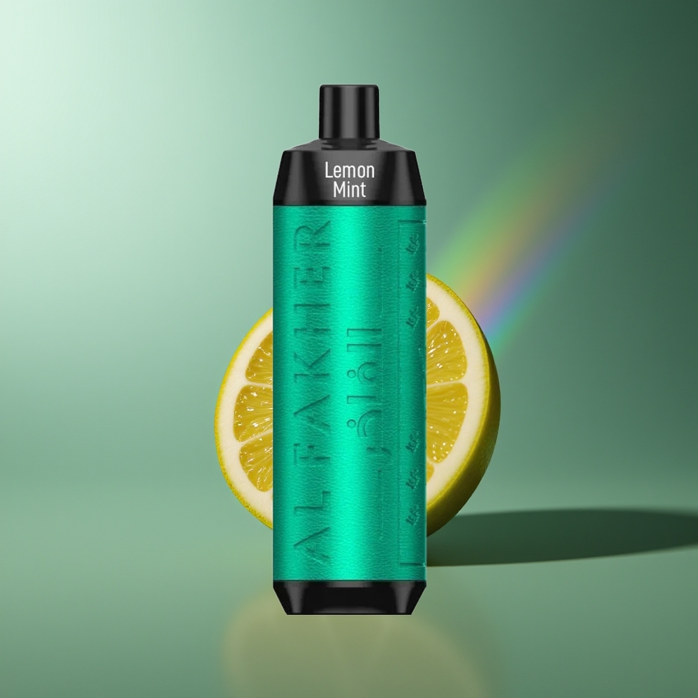 Wholesale Lithuania Al Fakher Crown Bar 8000 Citrina Mėta USB Type-C 18ml