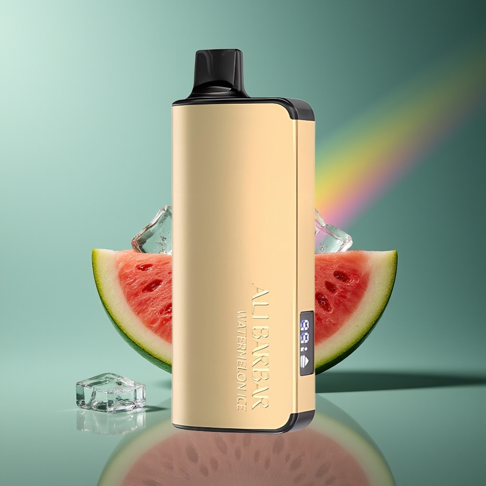 Wholesale Lithuania Alibarbar Ingot 9000 Puffs Arbūzas Ledas 2350mAh LED