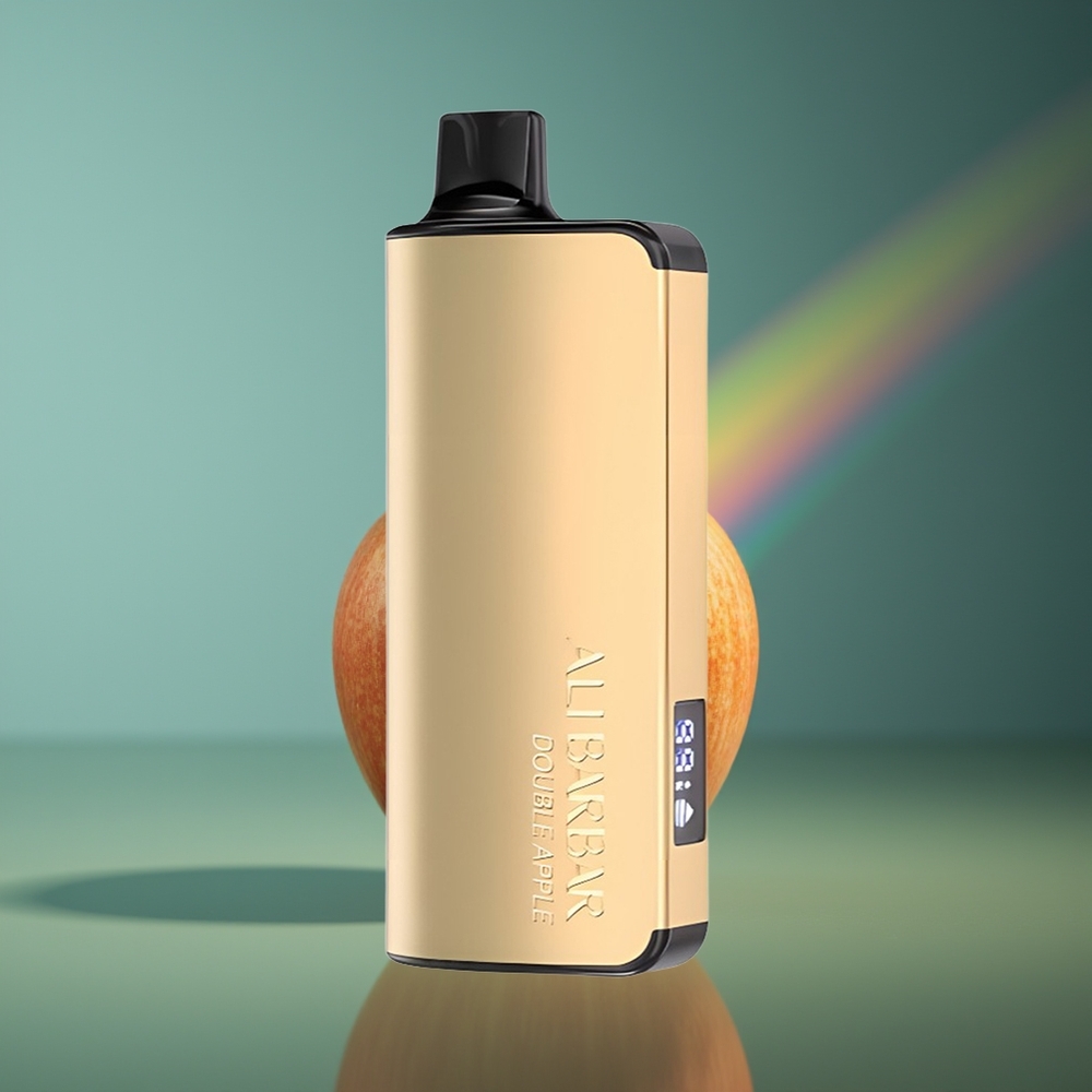 Wholesale Lithuania Alibarbar Ingot 9000 Puffs Dvyniai Obuoliai 2350mAh LED Ekranas
