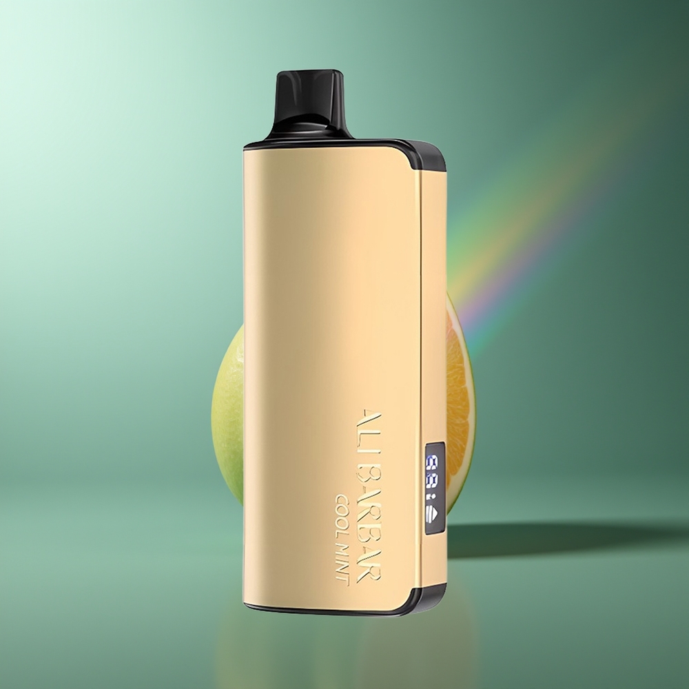 Wholesale Lithuania Alibarbar Ingot 9000 Puffs Šalta Mėta 2350mAh 22ml