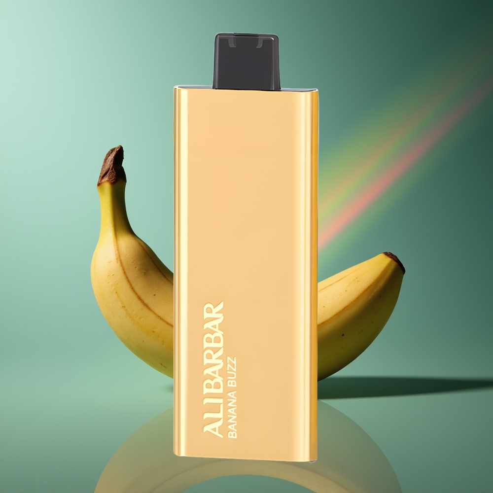 Wholesale Lithuania Alibarbar Pandora 7000 Puffs Bananų Buzz 17 ml