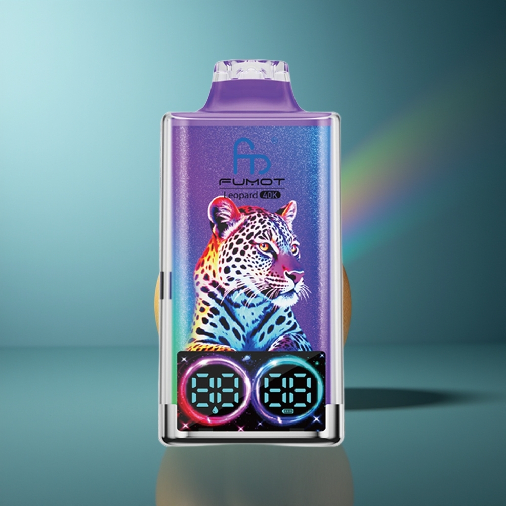 Wholesale Lithuania Fumot Leopard 40000 Puffs Mėlynasis 5% Nicotine 700mAh Battery