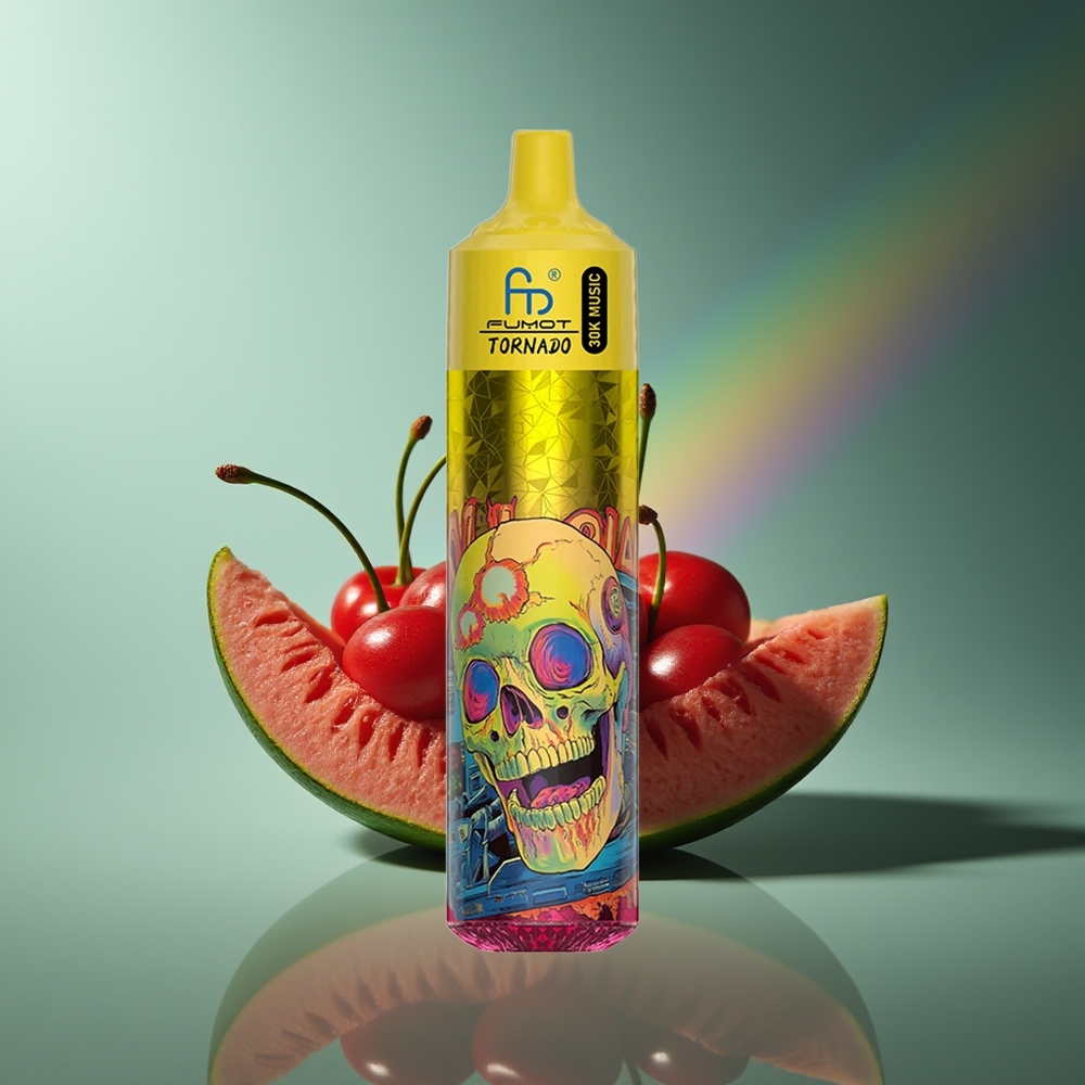 Wholesale Lithuania Fumot Randm Tornado 30000 Pučiai Vyšnių Kola 30mL 600mAh
