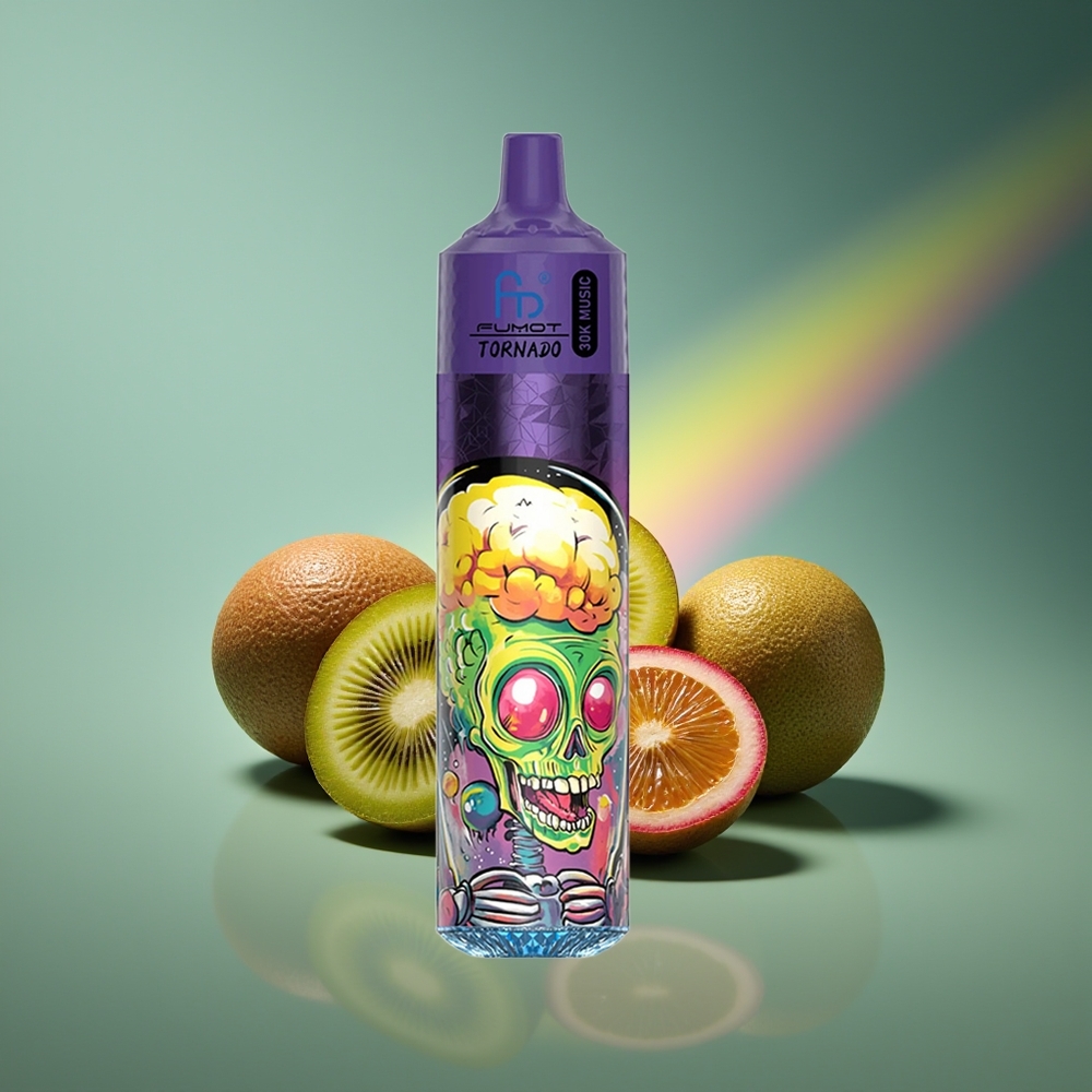 Wholesale Lithuania Fumot Randm Tornado 30000 Puffs 30mL Kiwi Aistra Guava