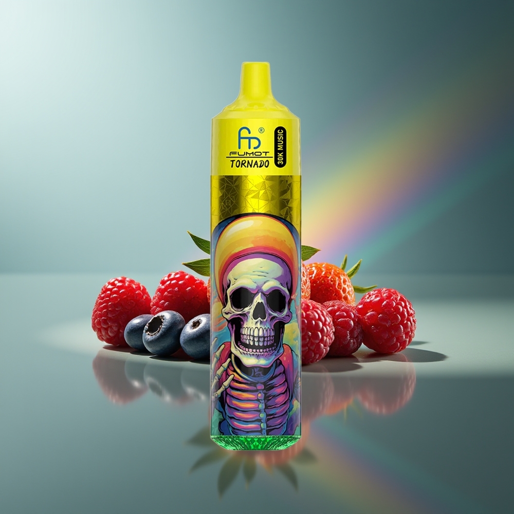 Wholesale Lithuania Fumot Randm Tornado 30000 Puffs Braškinė Mėlynė Avižuolė 30mL 600mAh