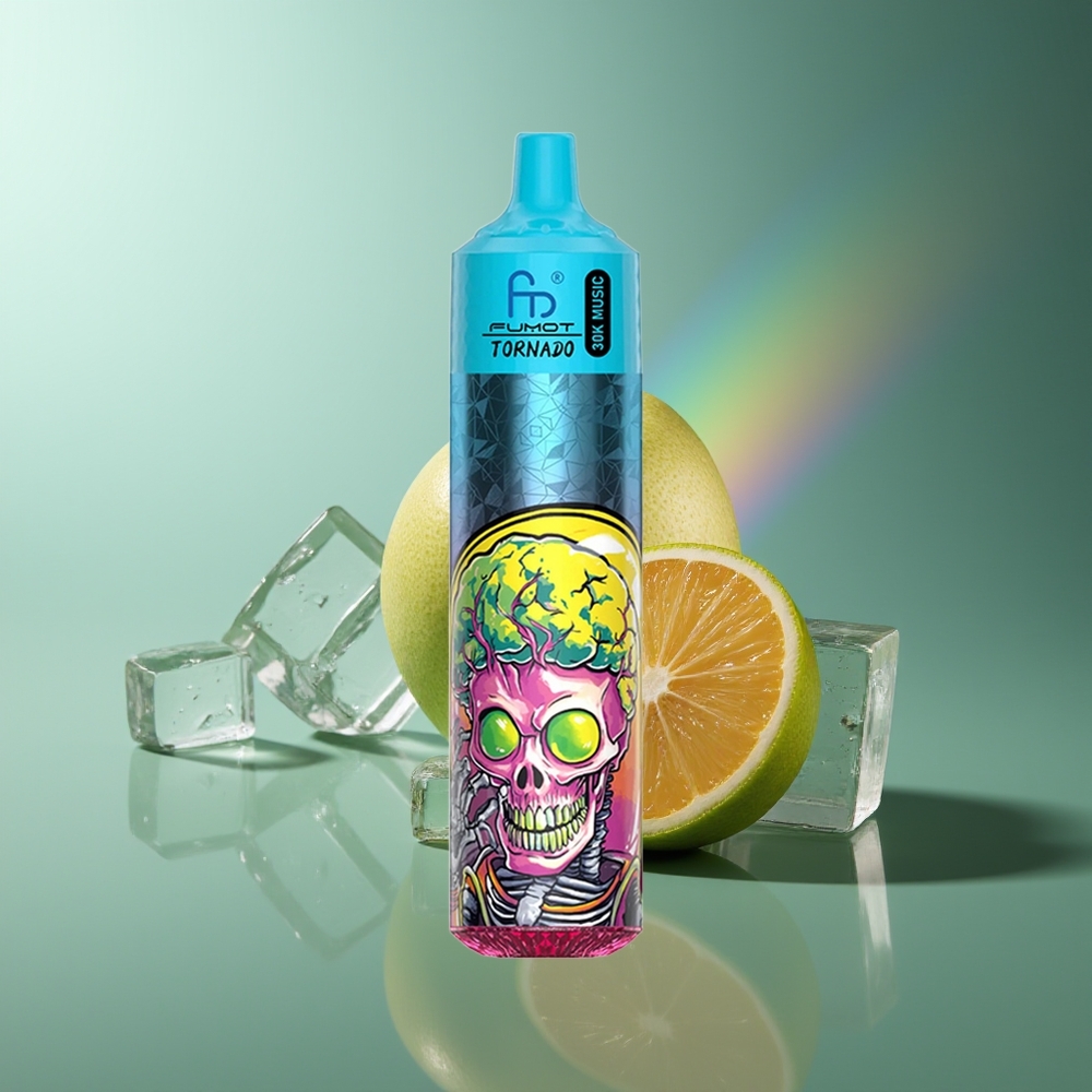 Wholesale Lithuania Fumot Randm Tornado 30000 Puffs Mėtų Ledas 30mL 600mAh