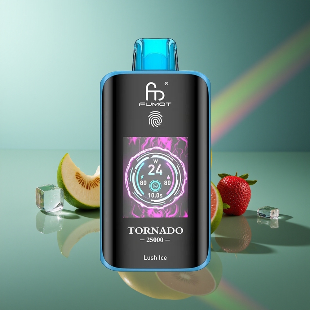 Wholesale Lithuania Fumot Tornado 25000 Puffs Ledo Sultys 700mAh 20ml