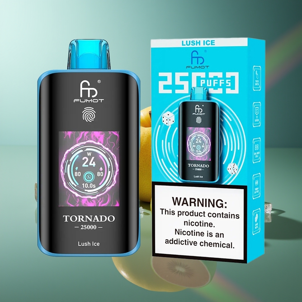 Wholesale Lithuania Fumot Tornado 25000 Puffs Ledo Sultys 700mAh 20ml
