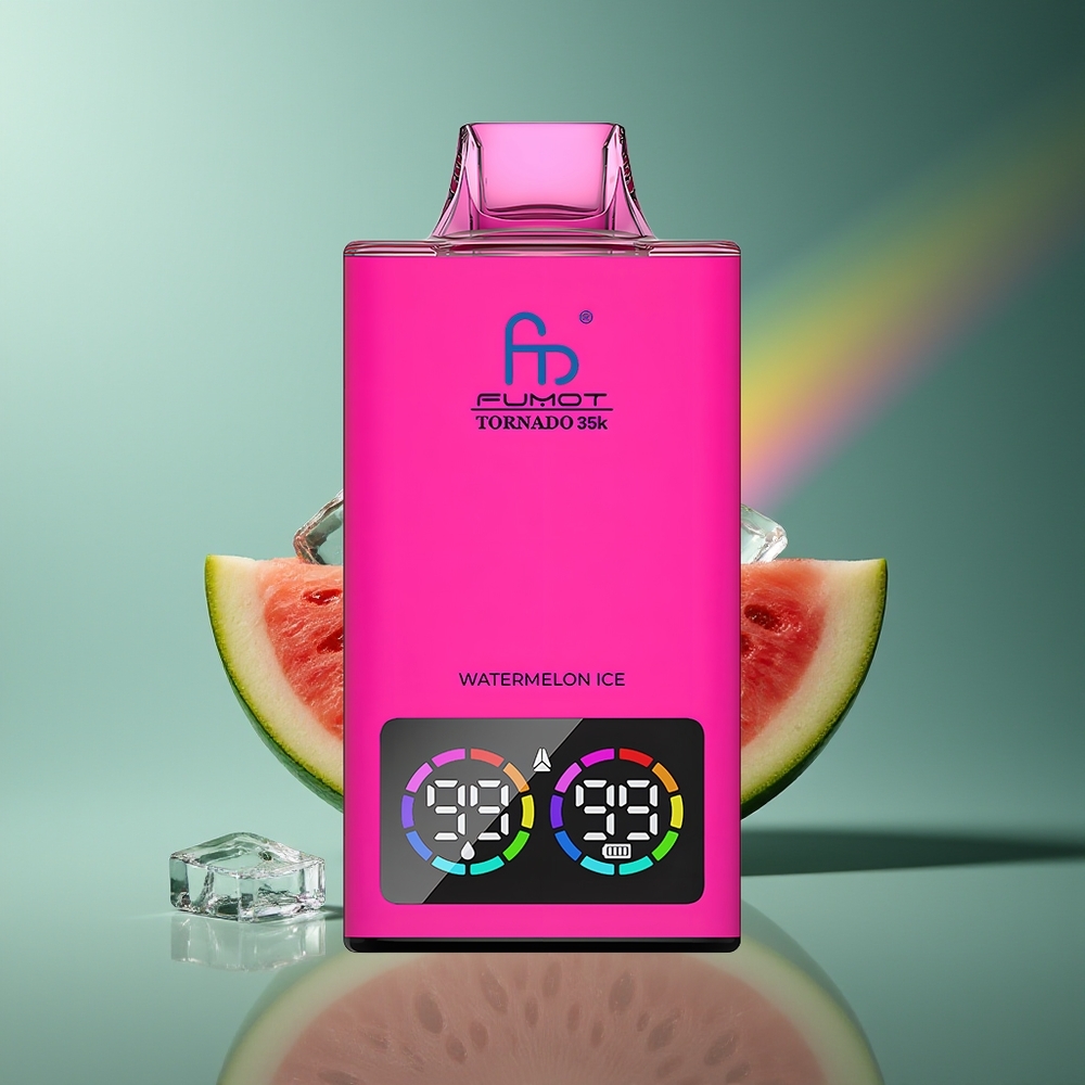 Wholesale Lithuania Fumot Tornado 35000 Arbūzo Ledas Dual Mesh Coil USB-C