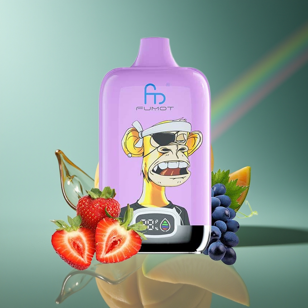 Wholesale Lithuania Fumot Tornado Digital Box 12000 Pūsų Mango Ant Ledų Type-C & 20ml