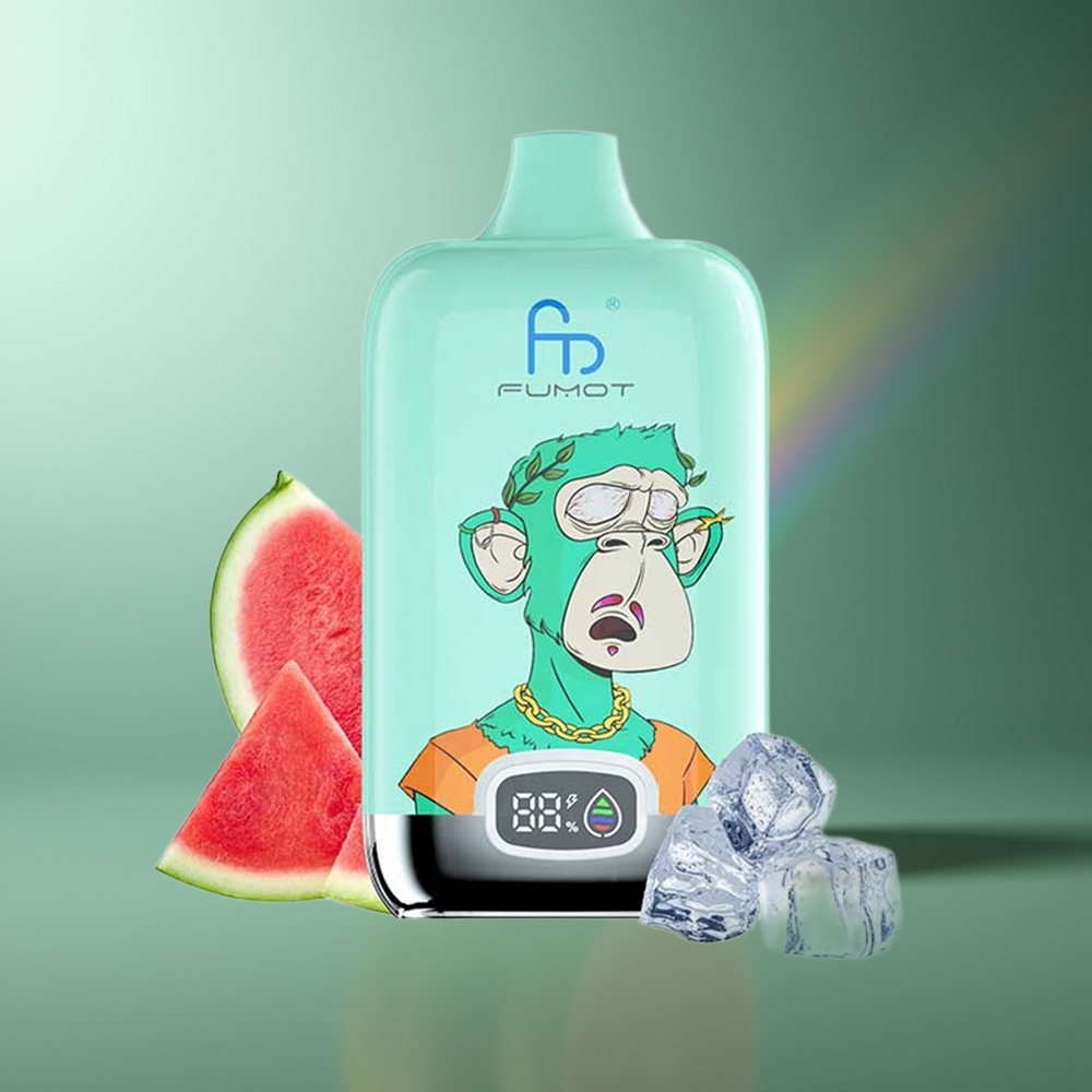 Wholesale Lithuania Fumot Tornado Digital Box 12000 Puffs Šalta Mėta MTL 20ml Mesh Coil