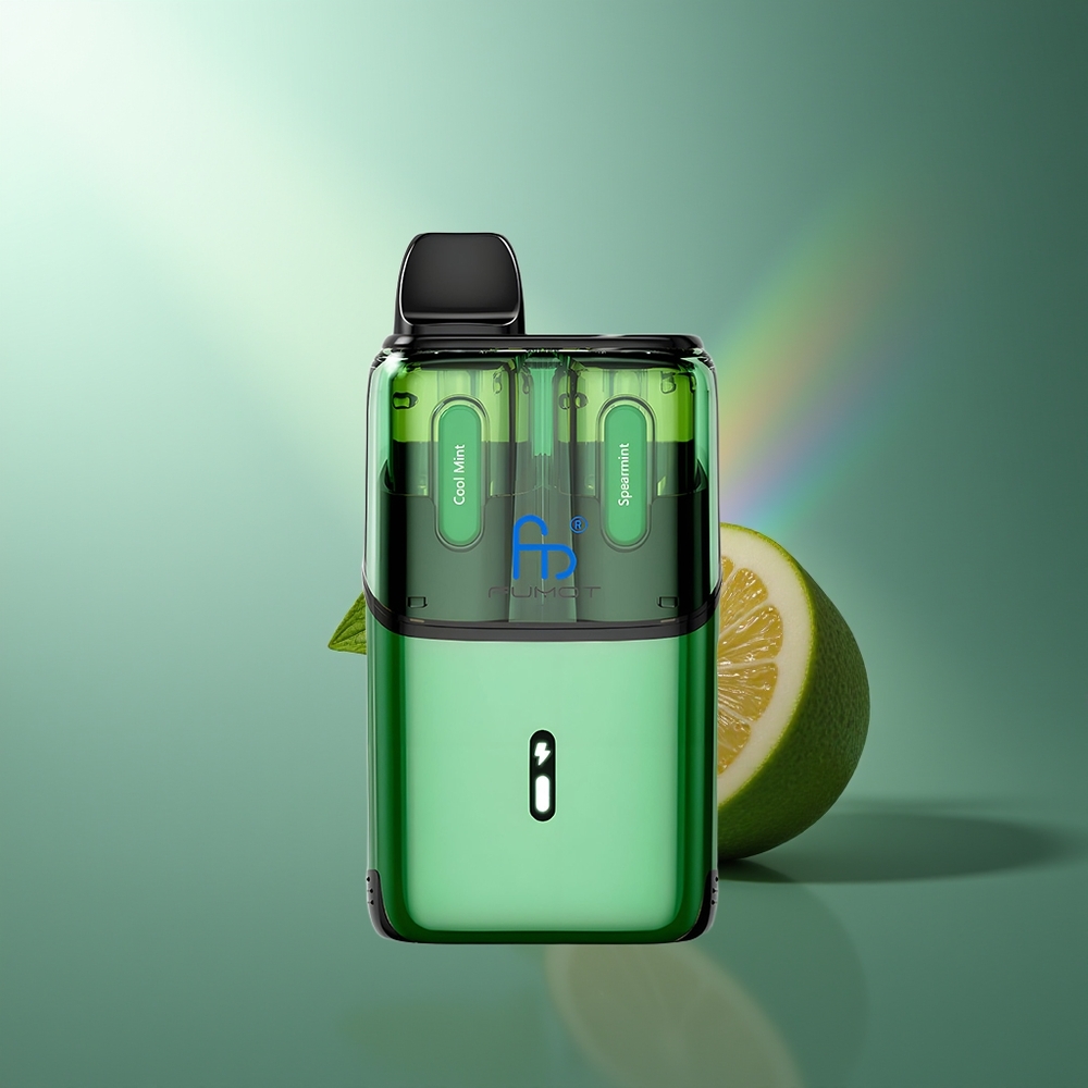 Wholesale Lithuania Fumot Ultra T32000 32000 Pūkų 24ml Šalta Mėta - Mėtų Spearmint