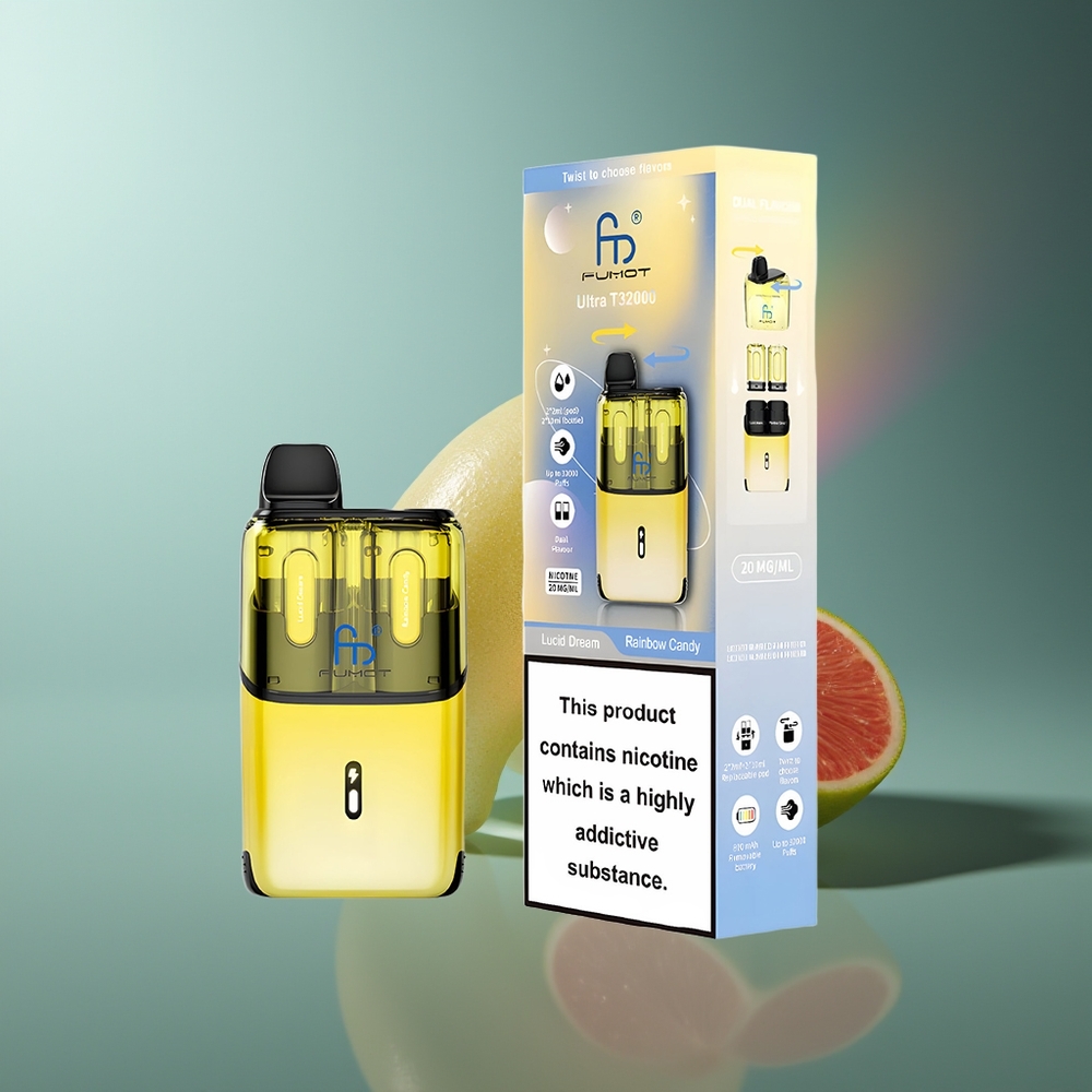 Wholesale Lithuania Fumot Ultra T32000 32000 Puffs 20mg Vaivorykštės Saldainiai