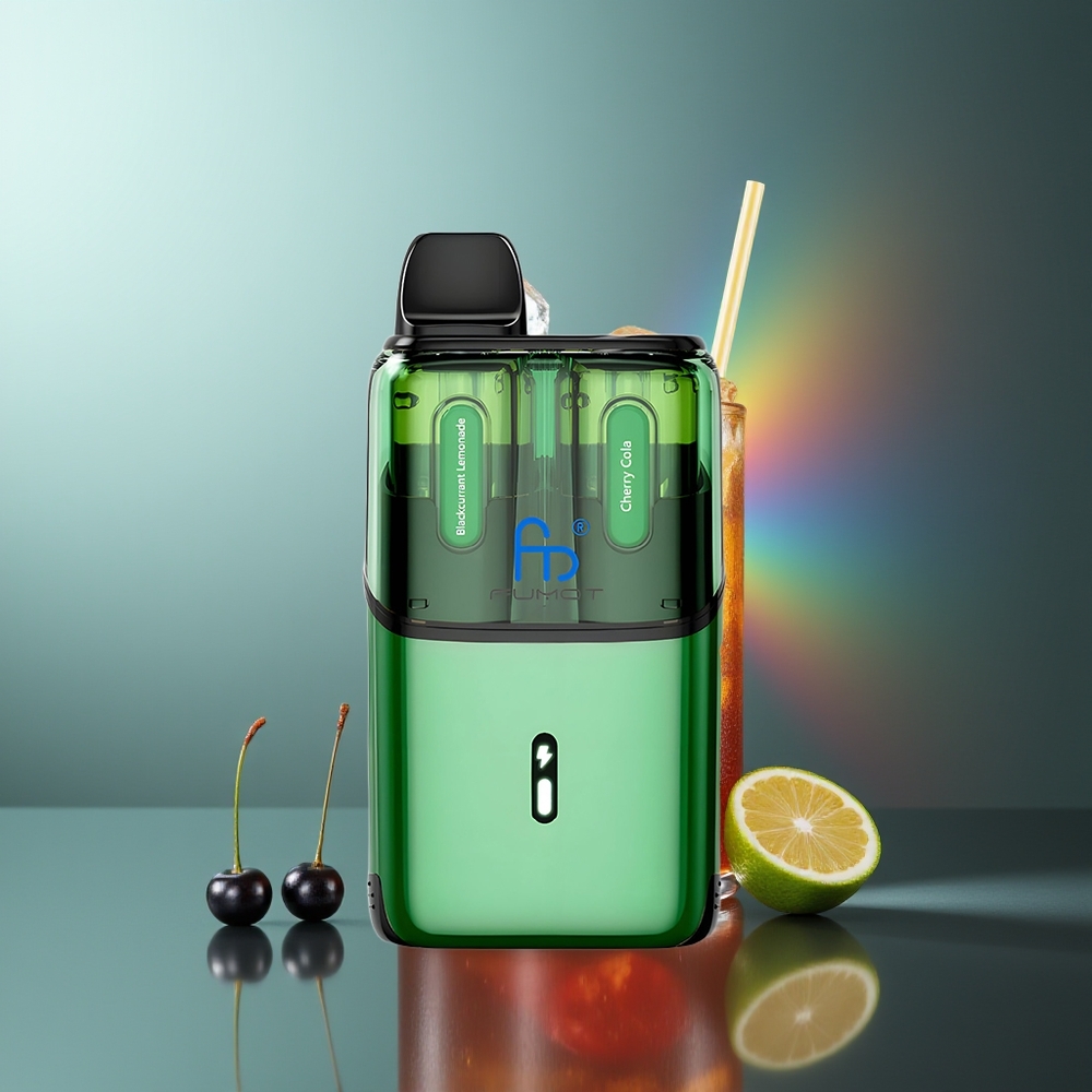 Wholesale Lithuania Fumot Ultra T32000 32000 pūkštelėjimų Juodųjų serbentų limonadas - Vyšnių kolą 24ml