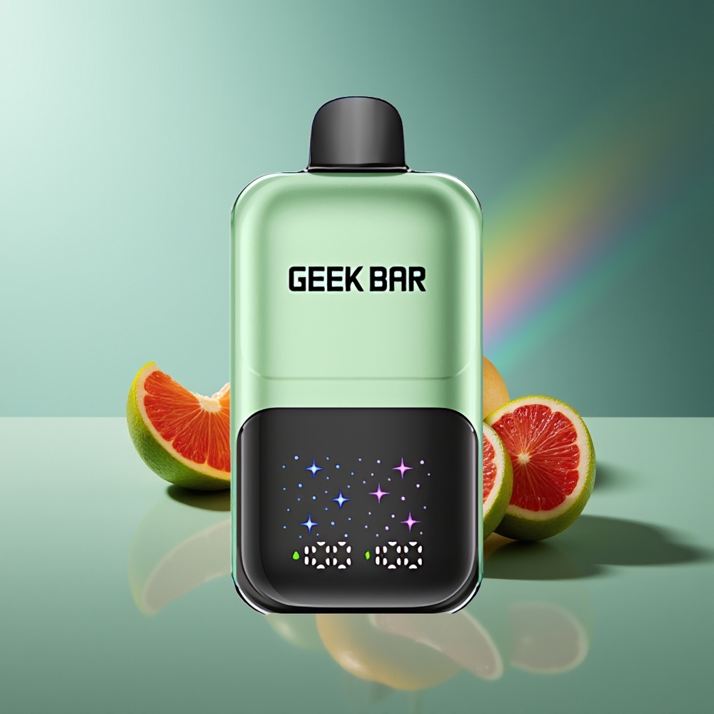 Wholesale Lithuania GEEK BAR 2GO 50000 Puffs Rūgšti Saldainiai ir Rūgštūs Vaisiai Rechargeable Interactive Screen