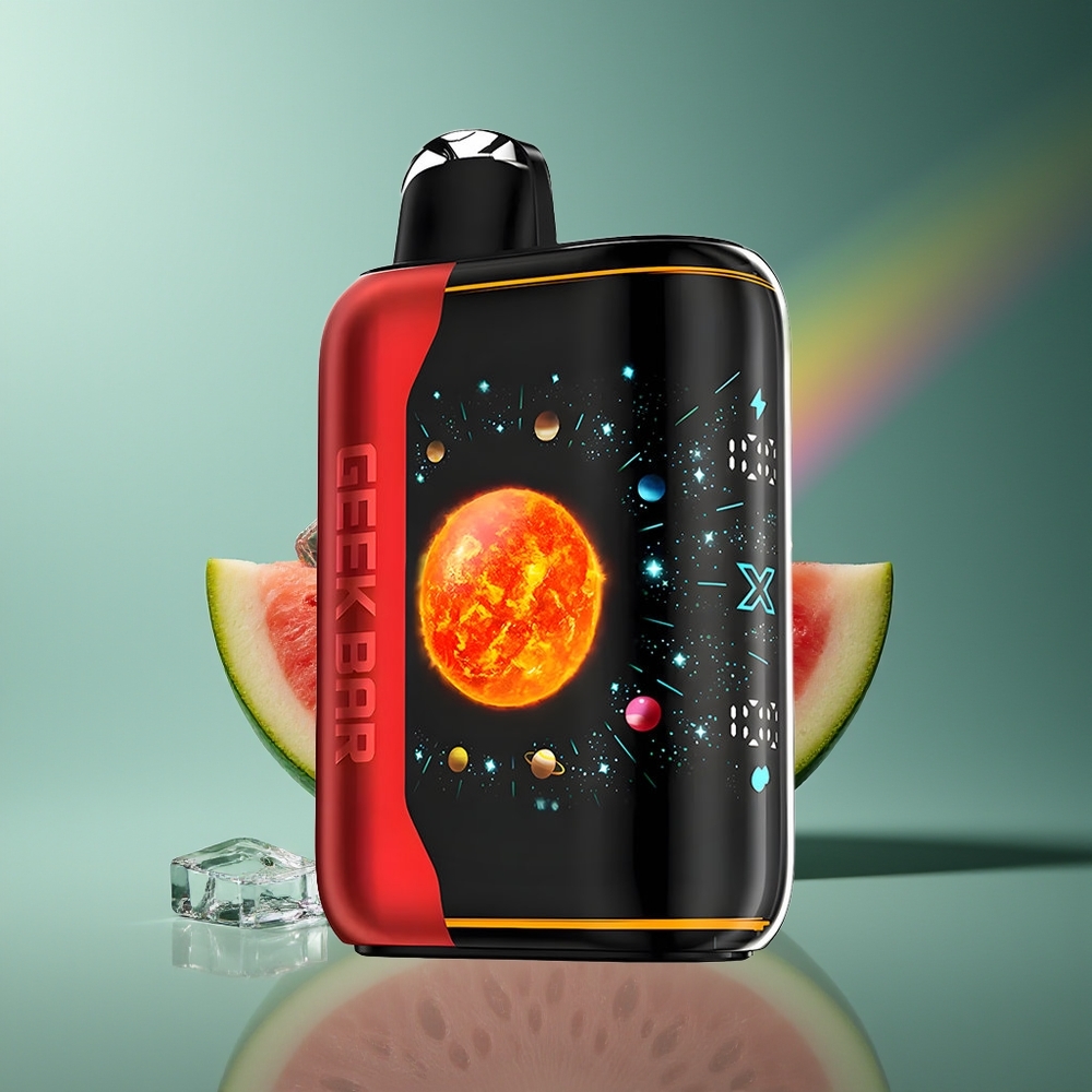 Wholesale Lithuania GEEK BAR Platinum Edition 25000 Puffs Arbūzas ledas Dual Mesh Coil