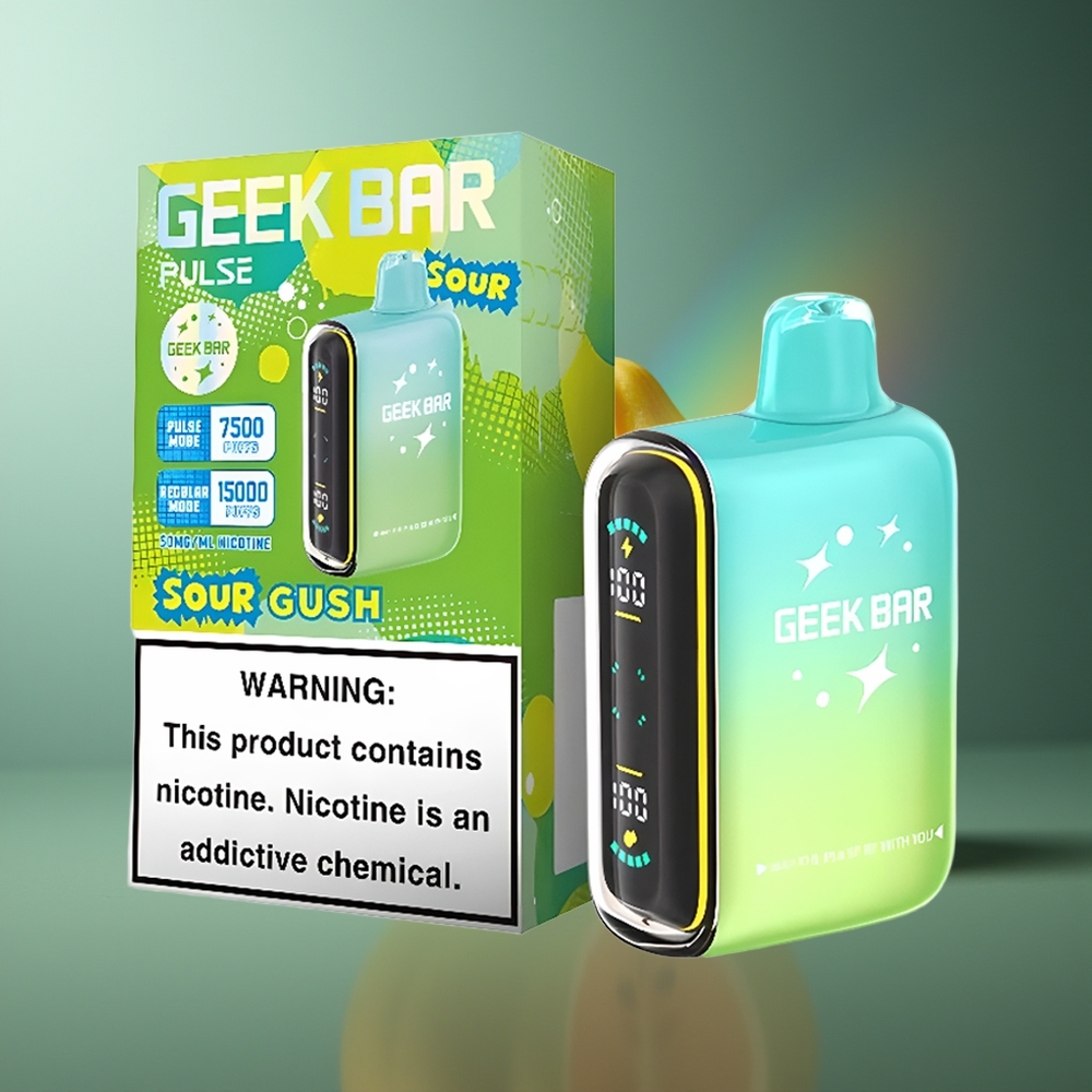 Wholesale Lithuania GEEK BAR Pulse 15000 Pūsų 16ML Rūgštus