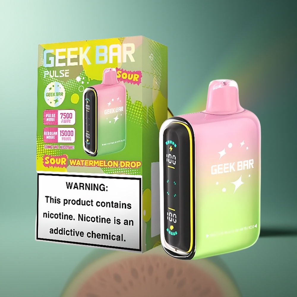 Wholesale Lithuania GEEK BAR Pulse 15000 Pūsų 16ML Rūgštus