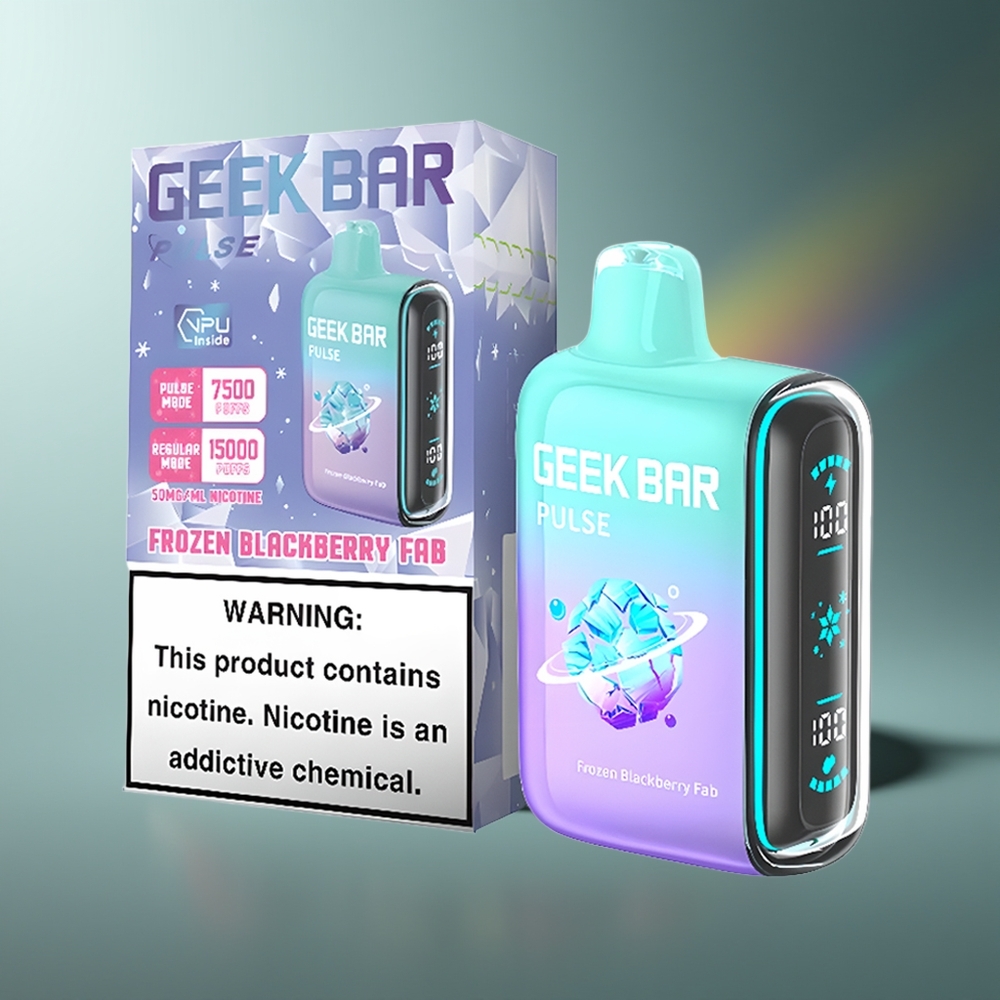 Wholesale Lithuania GEEK BAR Pulse 15000 Puffs 16ML Užšalęs Leidimas