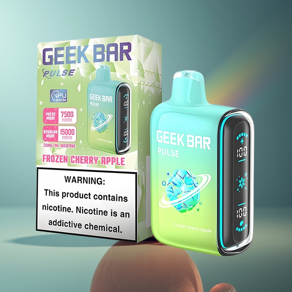 Wholesale Lithuania GEEK BAR Pulse 15000 Puffs 16ML Užšalęs Leidimas