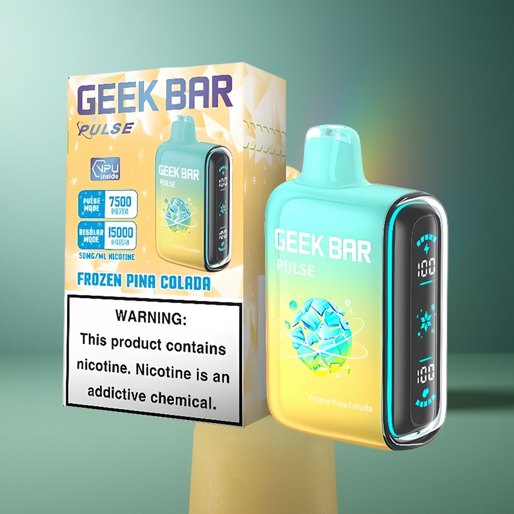 Wholesale Lithuania GEEK BAR Pulse 15000 Puffs 16ML Užšalęs Leidimas