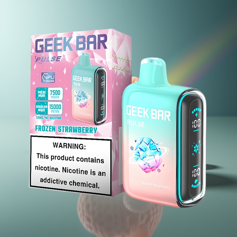 Wholesale Lithuania GEEK BAR Pulse 15000 Puffs 16ML Užšalęs Leidimas