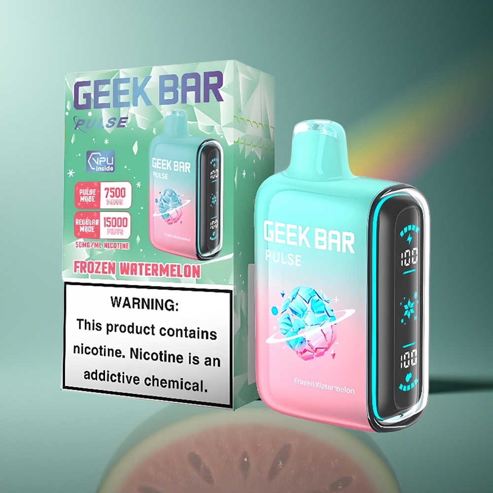 Wholesale Lithuania GEEK BAR Pulse 15000 Puffs 16ML Užšalęs Leidimas