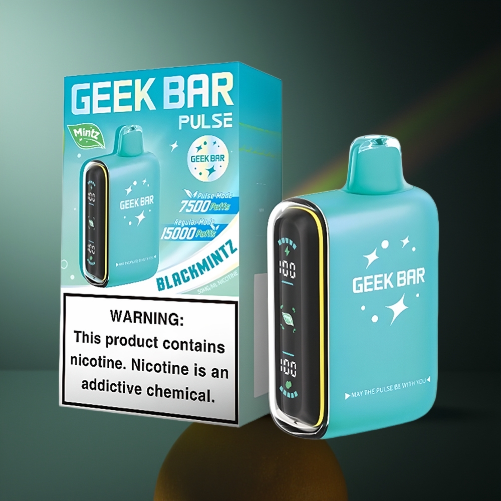 Wholesale Lithuania GEEK BAR Pulse 15000 Puffs Mintų Leidimas 16ML