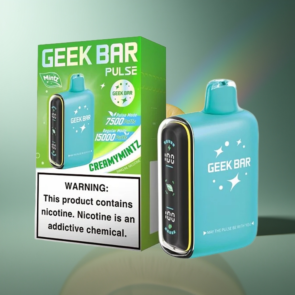 Wholesale Lithuania GEEK BAR Pulse 15000 Puffs Mintų Leidimas 16ML