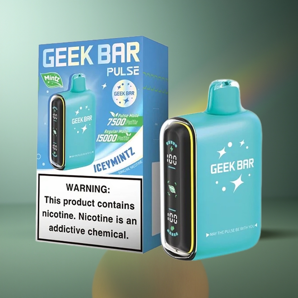 Wholesale Lithuania GEEK BAR Pulse 15000 Puffs Mintų Leidimas 16ML