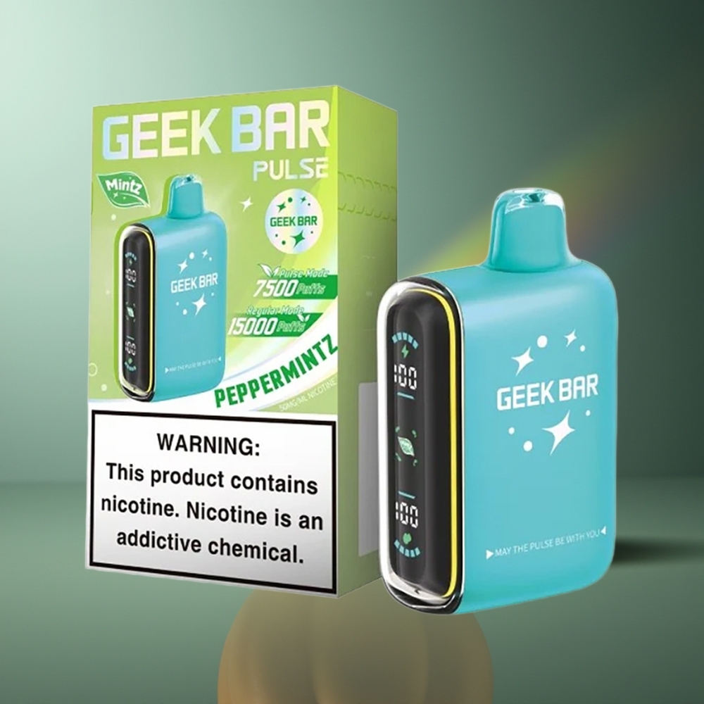 Wholesale Lithuania GEEK BAR Pulse 15000 Puffs Mintų Leidimas 16ML