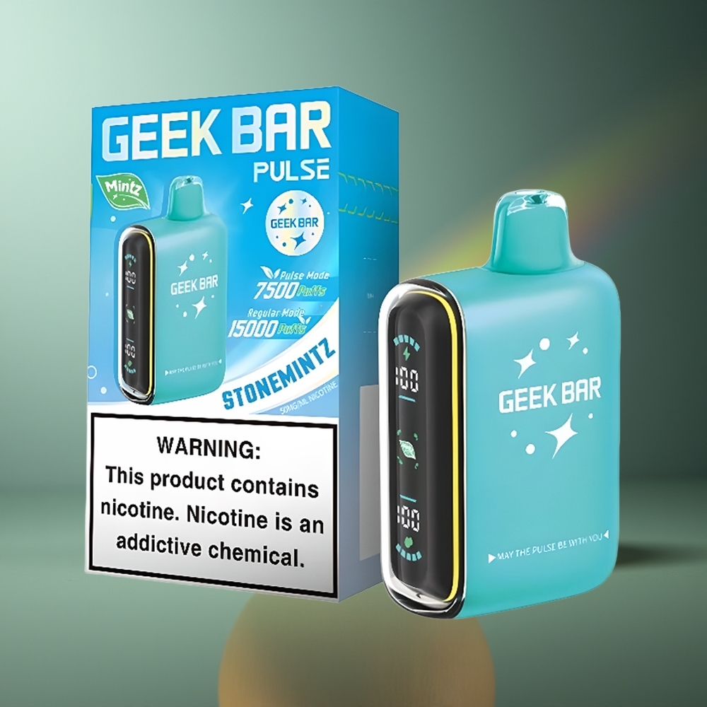 Wholesale Lithuania GEEK BAR Pulse 15000 Puffs Mintų Leidimas 16ML