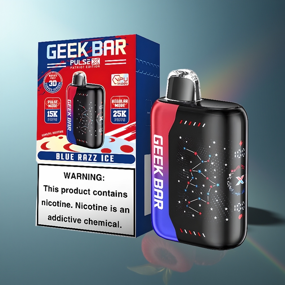Wholesale Lithuania GEEK BAR Pulse X 25000 Puffs 18mL Patriotų Leidimas