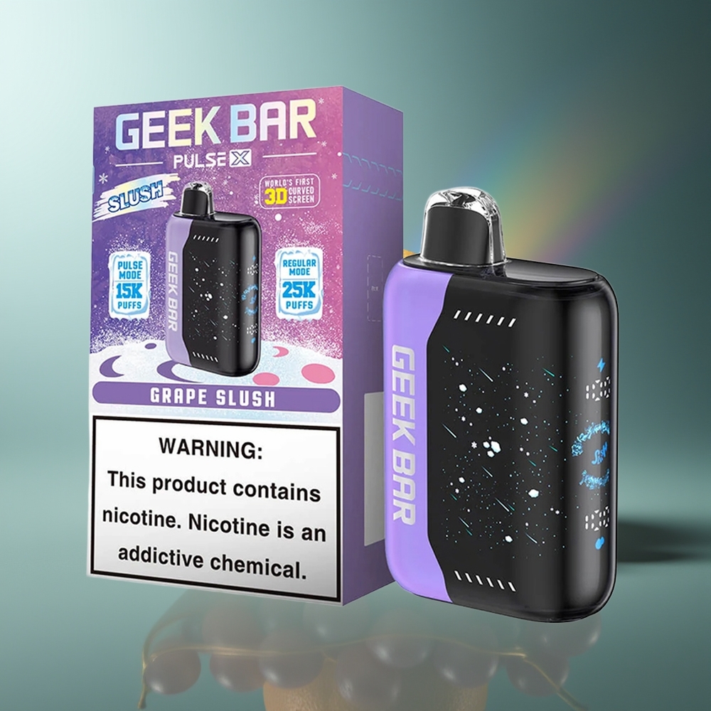 Wholesale Lithuania GEEK BAR Pulse X 25000 Puffs 18mL Slush Edition