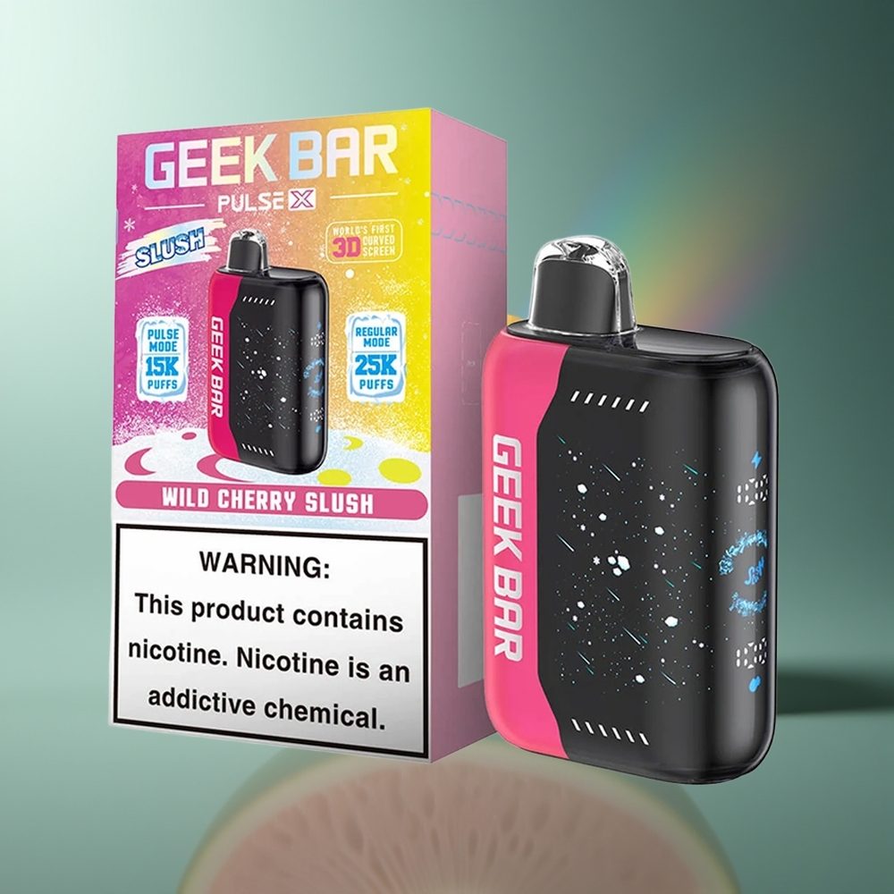 Wholesale Lithuania GEEK BAR Pulse X 25000 Puffs 18mL Slush Edition