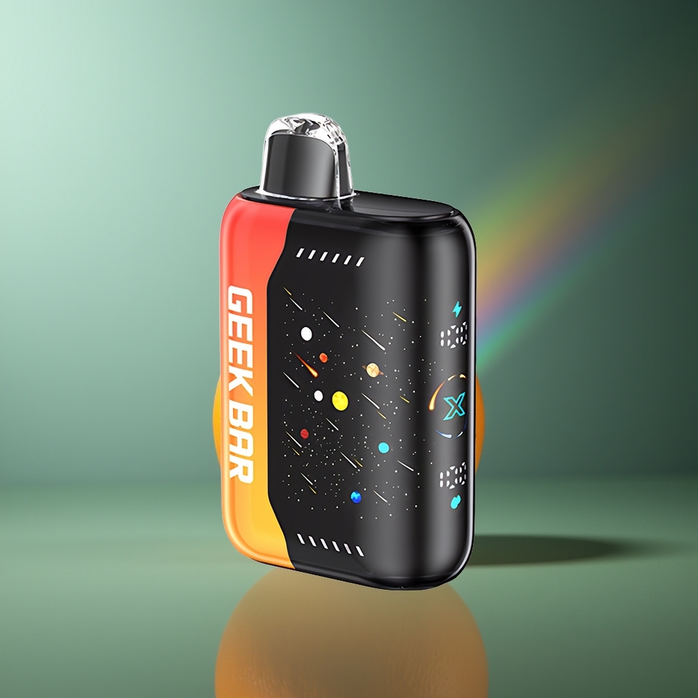 Wholesale Lithuania GEEK BAR Pulse X 42K Puffs Oranžinis Drakonas 3D Curved Screen Fast-Charging