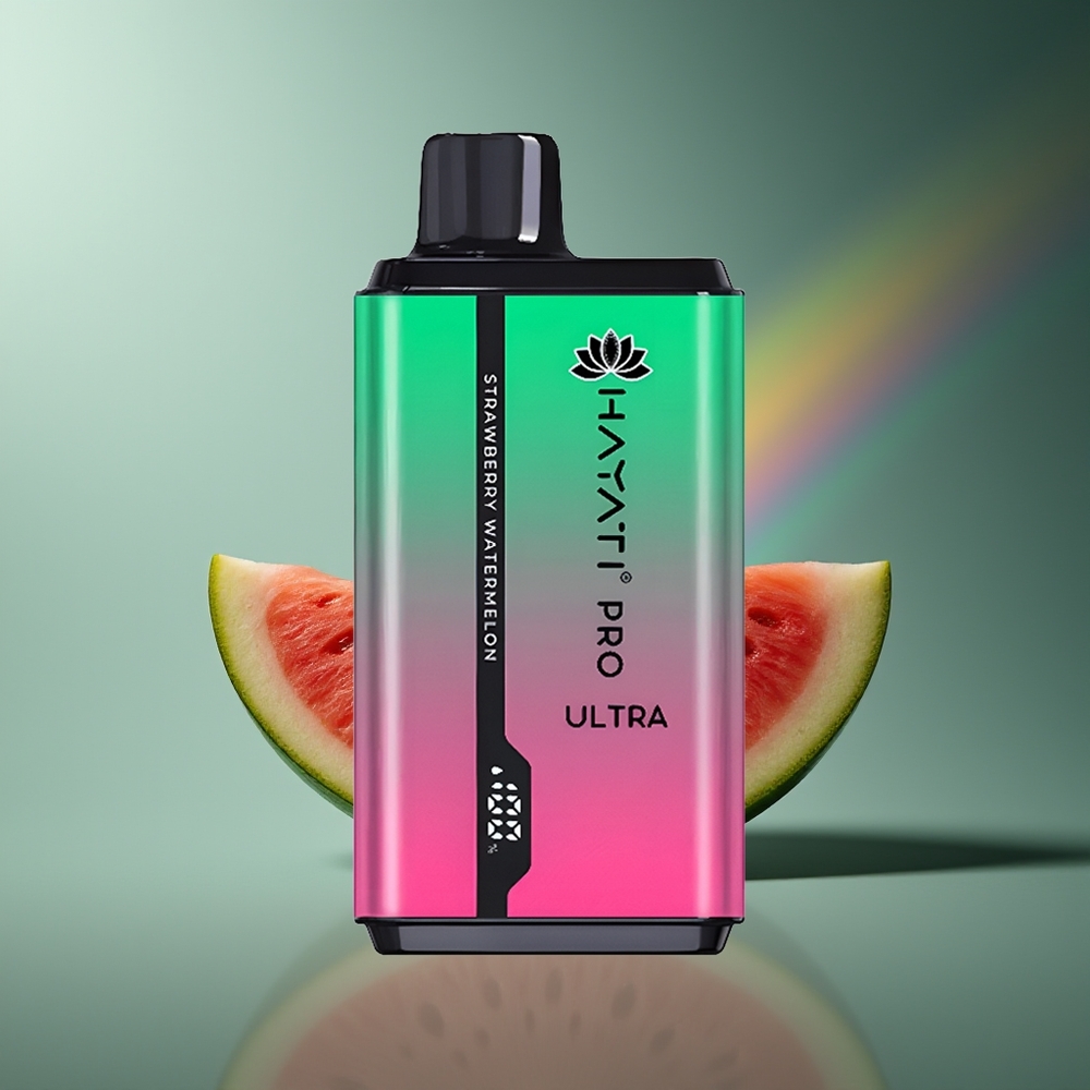 Wholesale Lithuania Hayati Pro Ultra 15000 Pūkų Braškės Arbūzas 2 12ml