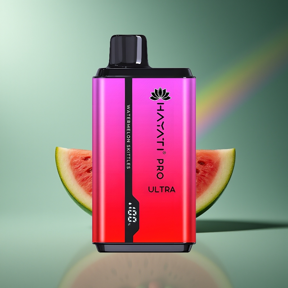 Wholesale Lithuania Hayati Pro Ultra 15000 Pūsų Arbūzas Skittles 850mAh