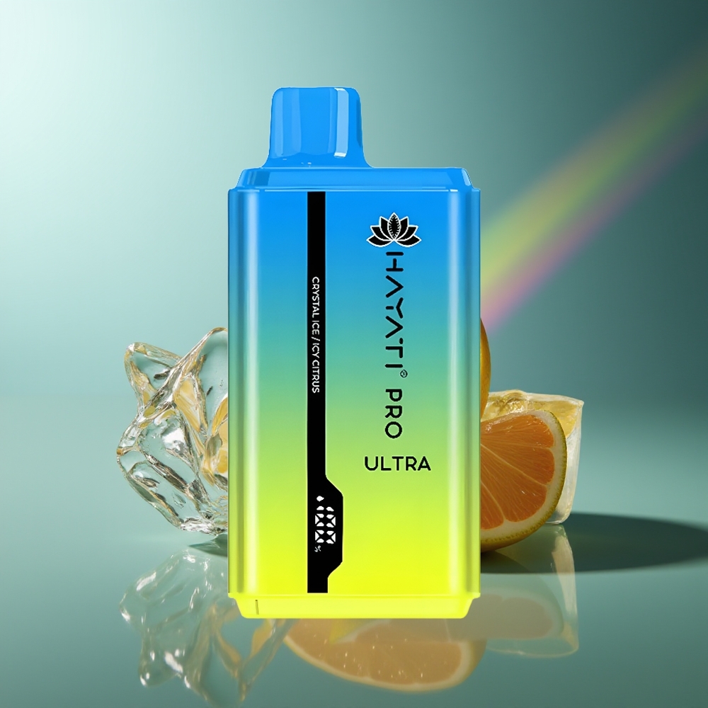 Wholesale Lithuania Hayati Pro Ultra 15000 Pūsų Krištolinis Ledas Šalta Citrina