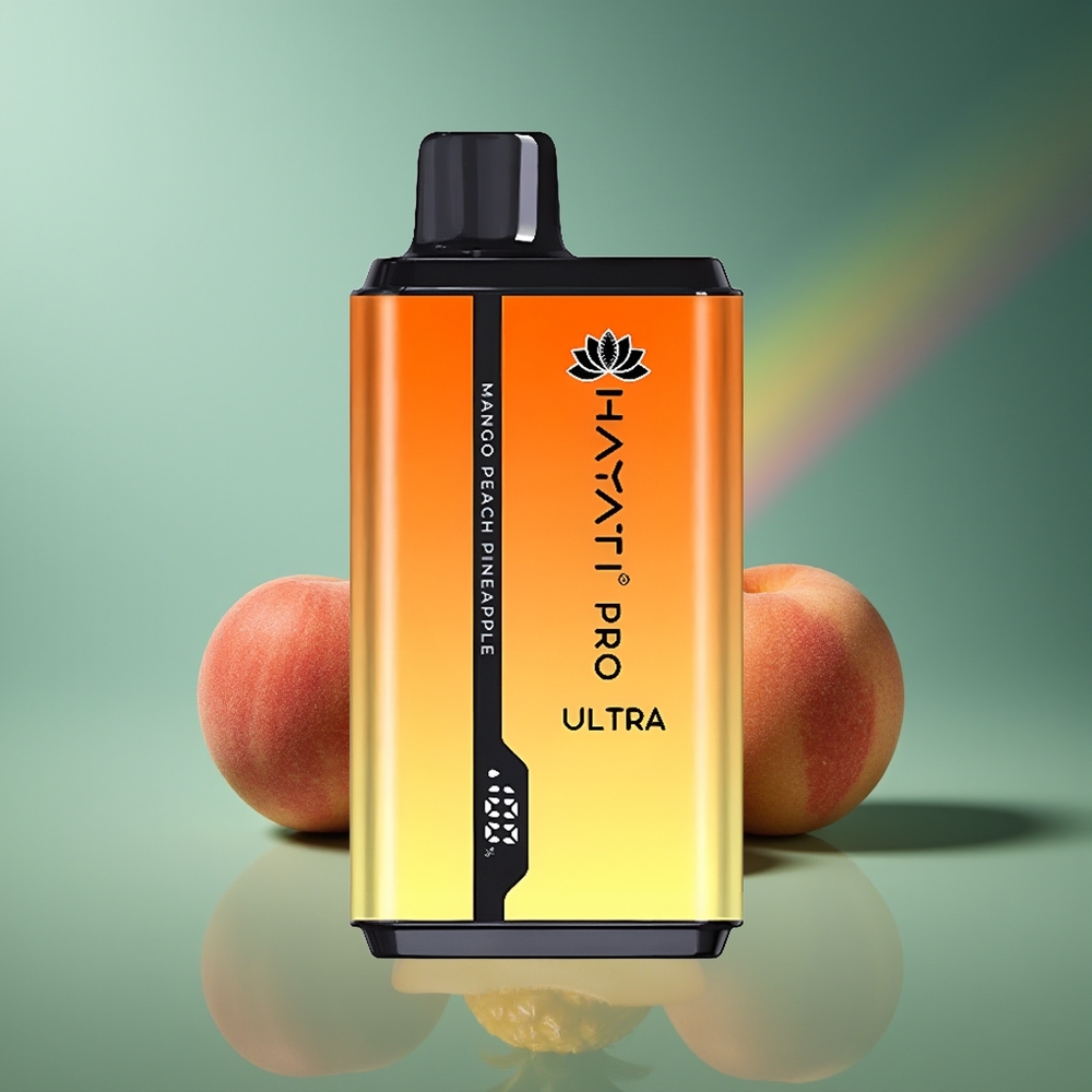 Wholesale Lithuania Hayati Pro Ultra 15000 Pūsų Mango Persikas Ananasas 850mAh