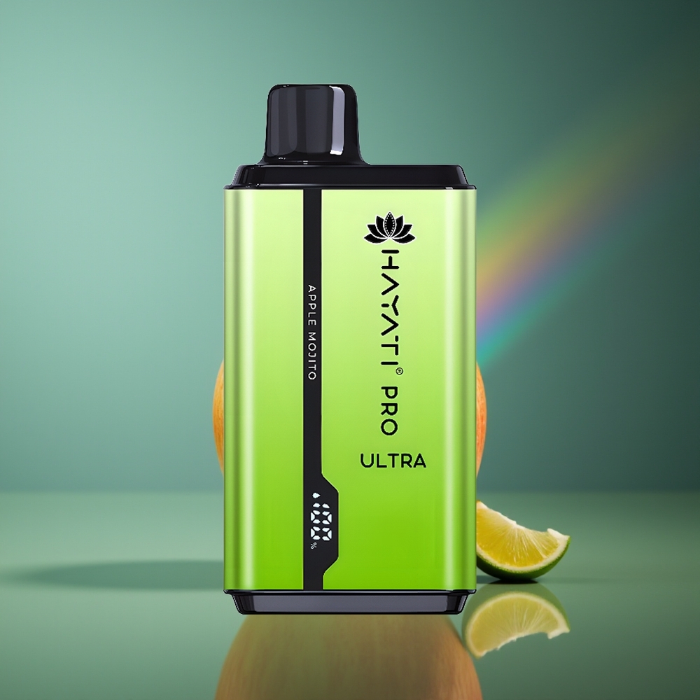 Wholesale Lithuania Hayati Pro Ultra 15000 Pūsų Obuolių Mojito 2 12ml