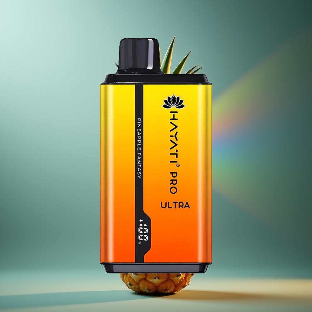 Wholesale Lithuania Hayati Pro Ultra 15000 Puffs Ananasų Fantazija 850mAh