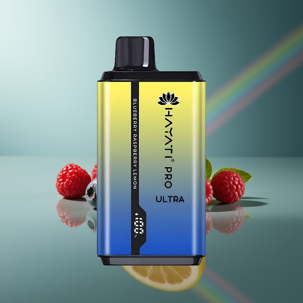 Wholesale Lithuania Hayati Pro Ultra 15000 Puffs Mėlynųjų Gervuogių Aviečių Citrinų 2 12ml
