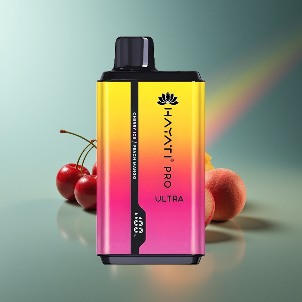 Wholesale Lithuania Hayati Pro Ultra 15000 Puffs Vyšnia Ledas Persikas Mango