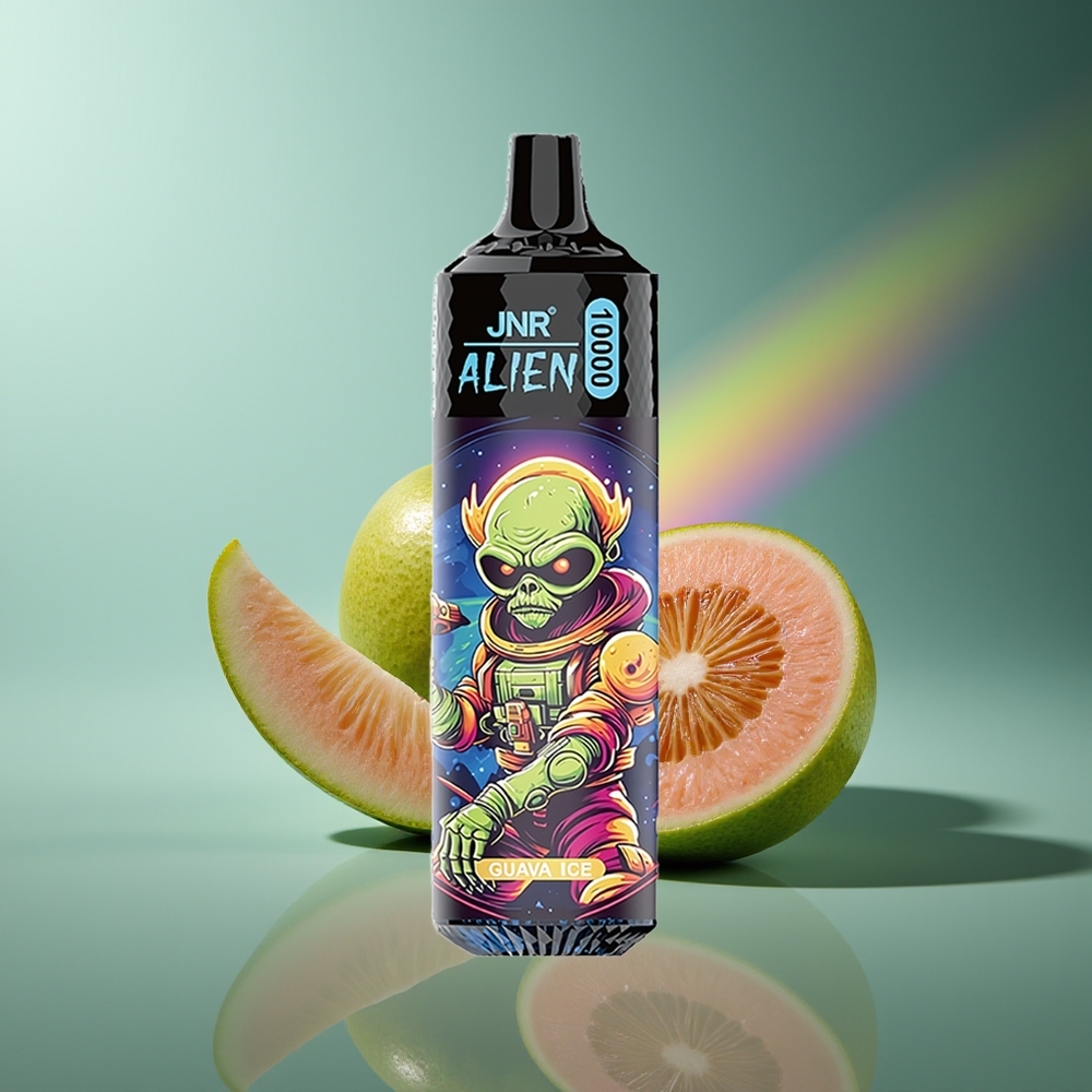 Wholesale Lithuania JNR Alien 10000 Puffs Guava Ice 850mAh Type-C