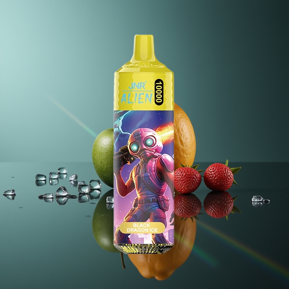 Wholesale Lithuania JNR Alien 10000 Puffs LED Juodojo Drakono Ledas