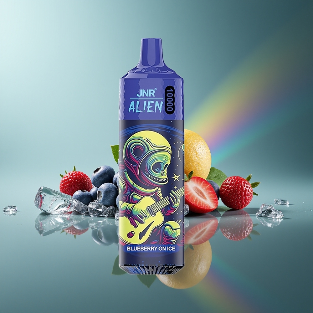 Wholesale Lithuania JNR Alien 10000 Puffs Mėlynės Su Ledu 850mAh Type-C